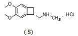 S-N-[（4,5-二甲氧基苯基环丁基）-甲基 ]-N-甲基胺盐酸盐 7,8-二甲氧基-1,3,4,5-四氢-2H-苯并...