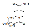1-叔丁氧羰基-4-哌啶甲酰胺 97%