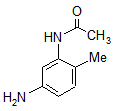 2-乙酰氨基-4-氨基甲苯