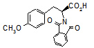 4-Methoxy-N-phthaloxyl-L-tyrosine 