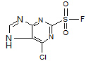6-氯-1H嘌呤-2-磺酰氟