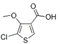 2-氯-3-甲氧基噻吩-4-羧酸 