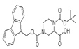 1-Boc-4-Fmoc-2-piperazinecarboxylic acid