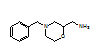 4-Benzyl-1,4-oxazinan-2-yl)methylamine